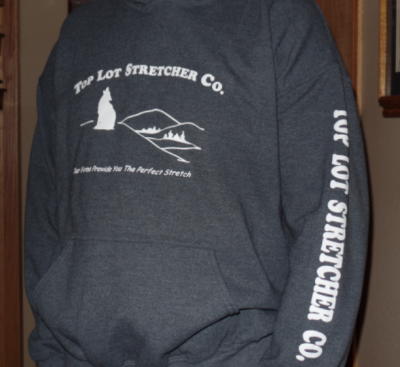 Top Lot Stretcher Co. Hooded Sweatshirt - White Lettering